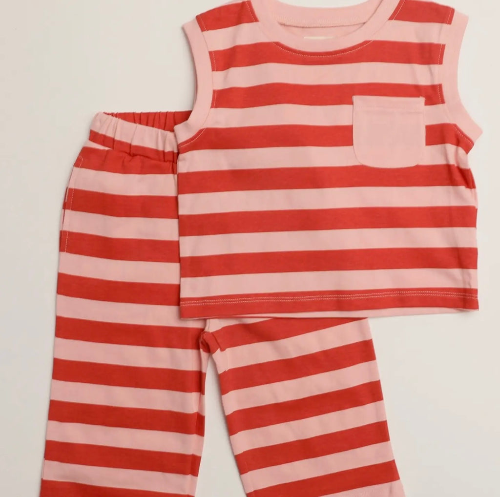 Winnie + Crew Jensen Set | Blossom Stripe