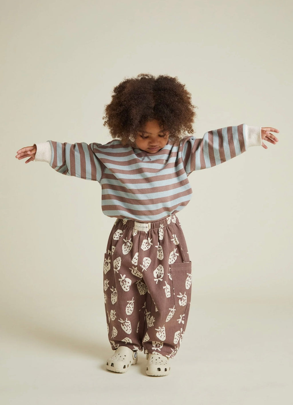 Claude & Co Emerson Choc Strawberry Trouser