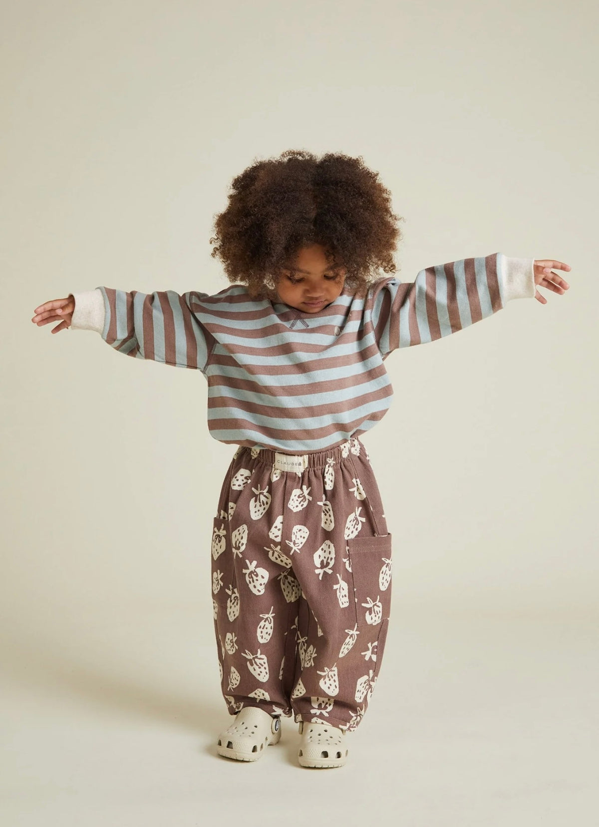 Claude & Co Emerson Choc Strawberry Trouser