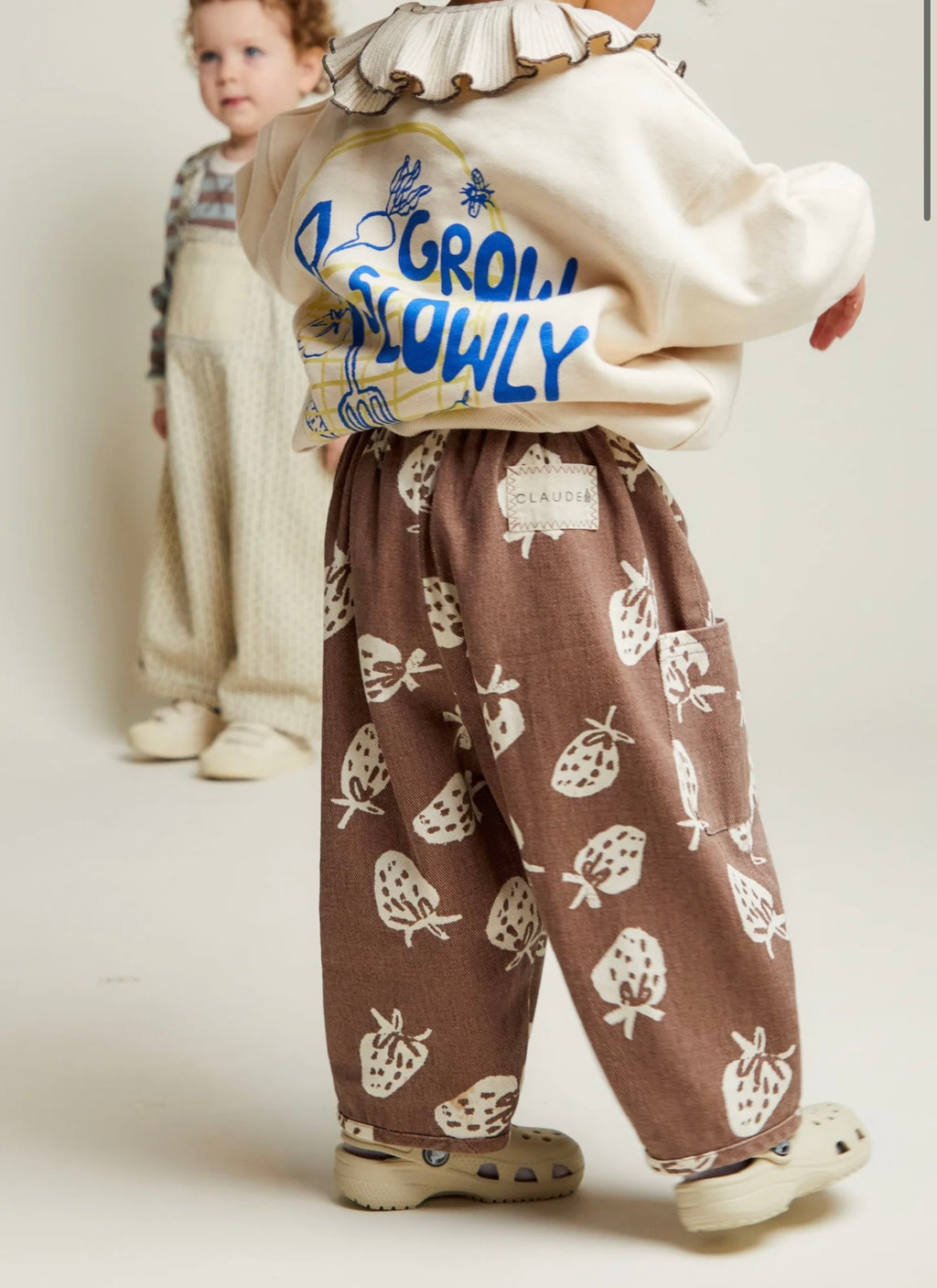 Claude & Co Emerson Choc Strawberry Trouser