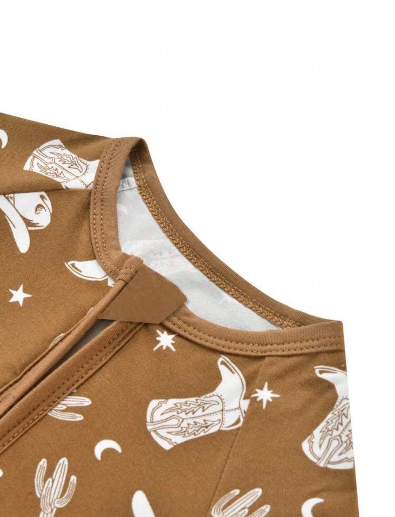 Bamboo Zip Pajamas - Western